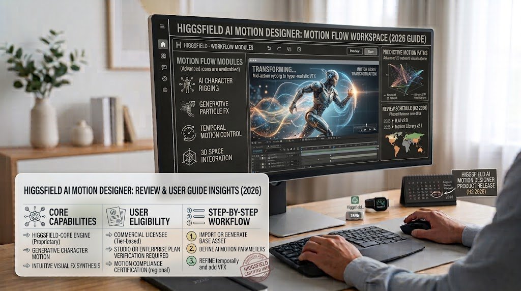 Higgsfield AI Motion Designer: What It Does and How to Use It (2026 Guide)